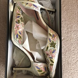 Nyla embroidered shoes