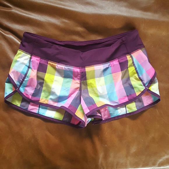 Lululemon speed shorts 10