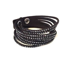 Swarovski crystal bracelet.