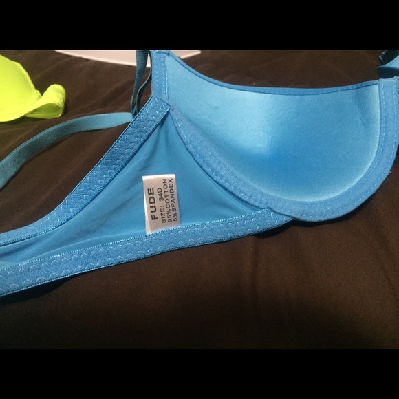 NWOT aqua blue 34D - Picture 2 of 2