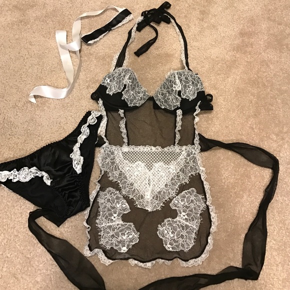 Victoria Secret French Maid Lingerie
