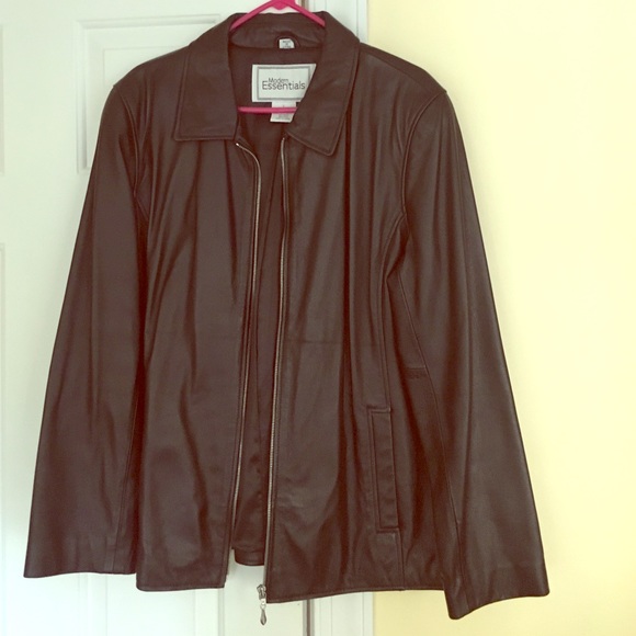Genuine Black leather Jacket