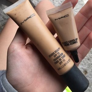 Mac foundation & concealer