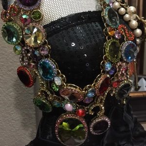 Jimmy crystal necklace