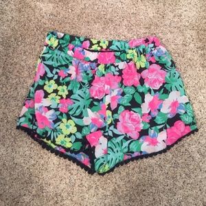 Pacsun LA Hearts Flowy Shorts
