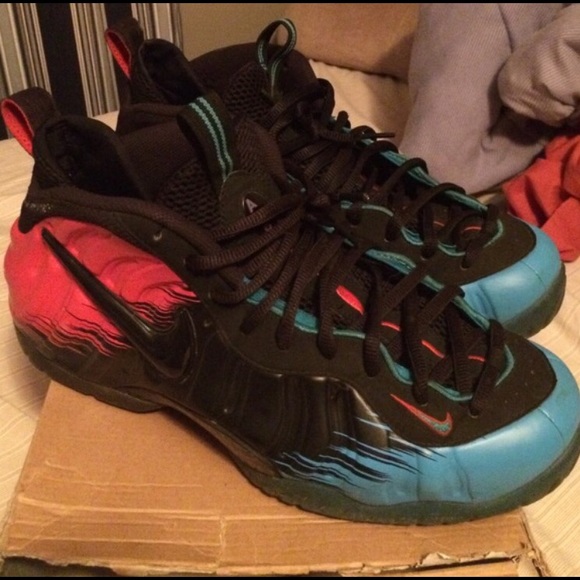 Men's Nike Foampisite Spider-Mans from 2013