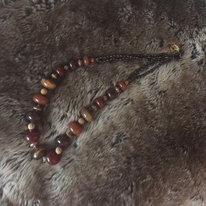 Chunky beaded necklace