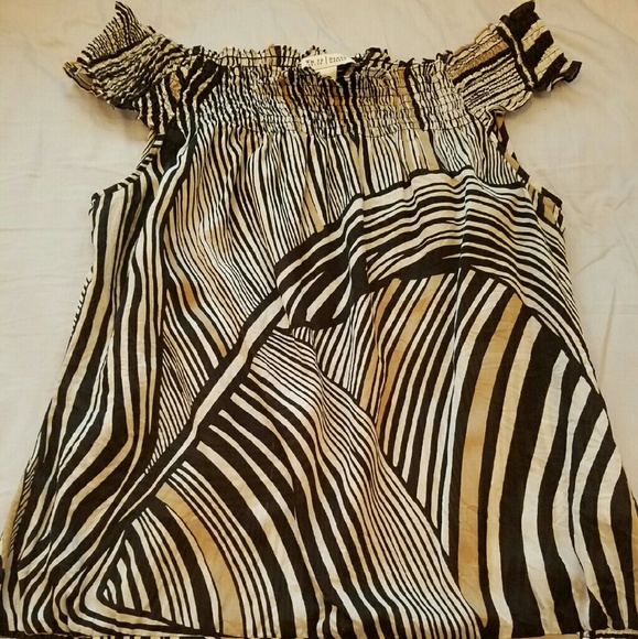 White House Black Market Off Shoulder Blouse