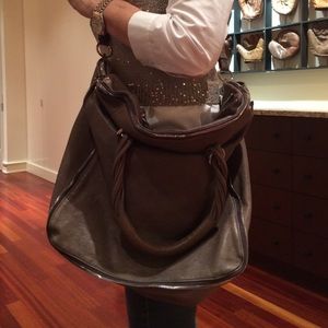 Alexander Wang grey multifunctional leather purse