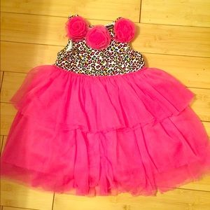 Mud Pie pink tulle party dress