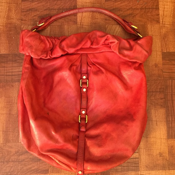Sabina Leather Hobo Bag