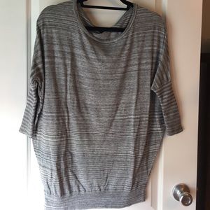 Express Grey Dolman Sweater