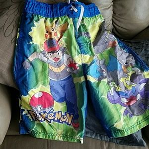 Pokemon! Boys swim trunks