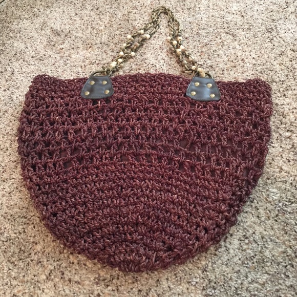 Straw purse