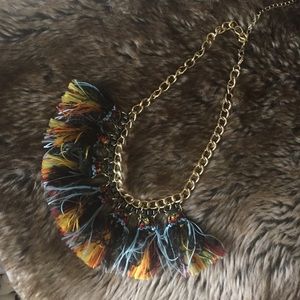 Multi colored necklace