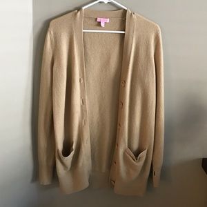 Lilly Pulitzer Tan Cardigan