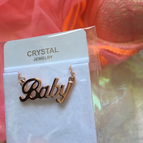 1 hr sale💕Rose Gold "Baby" Necklace - Picture 3 of 4