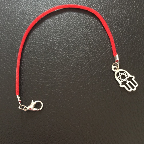 Red string protection amulet bracelet