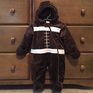 Football Koala Baby snow suite. Snugly and warm