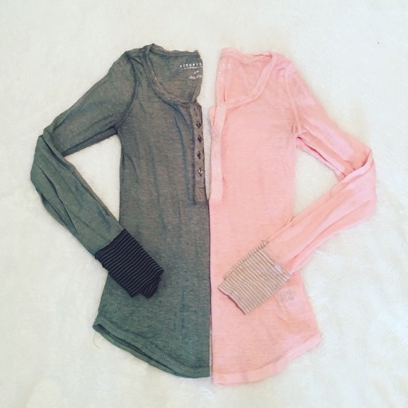 TWO Waffle printed thermals