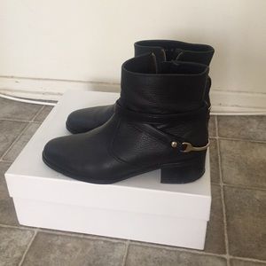 L.k. Bennett Romilly black leather boots