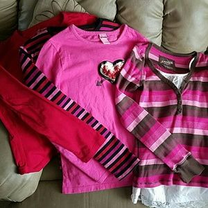 Lot of 4 long sleeve shirts