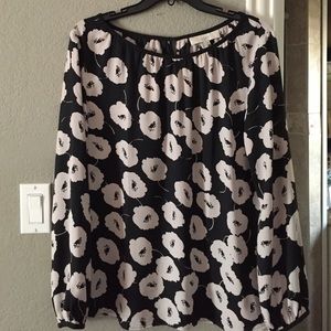 Ann Taylor loft Ladies blouse sz Large