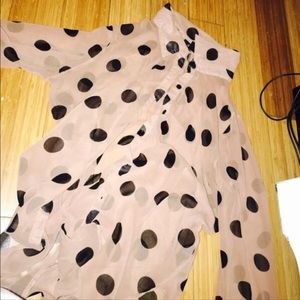 Polka Dot Blouse