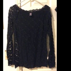 Free People Lace Layer Top