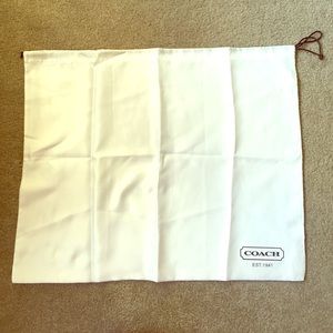 Coach dust bag