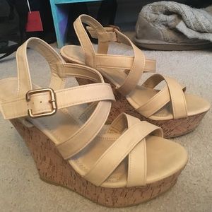 Wedge heels