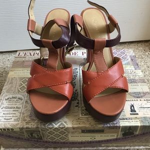 LC Lauren Conrad thick heel