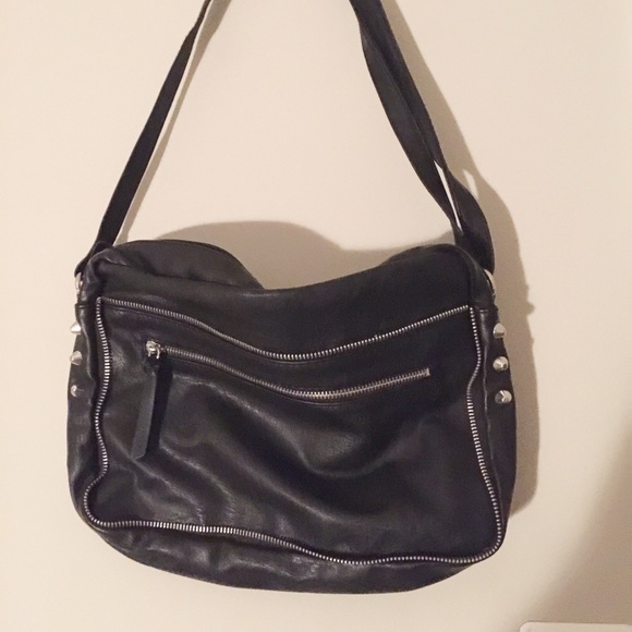 Black spikes bag