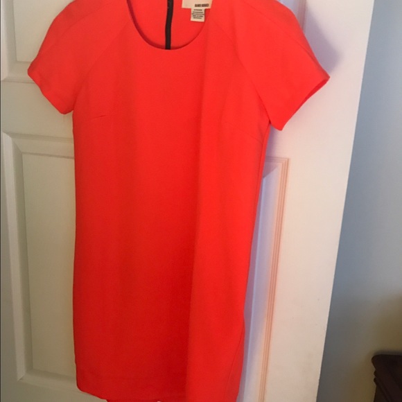 burnt orange dress (stretchy material though;)