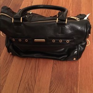 Rebecca Minkoff Satchel-black leather Rebecca Minkoff Satchel-black leather