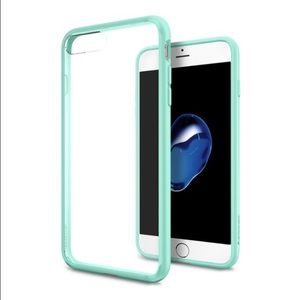 Spigen IPhone 7 plus case in Mint
