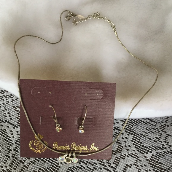 Premier Design necklace and earrings set