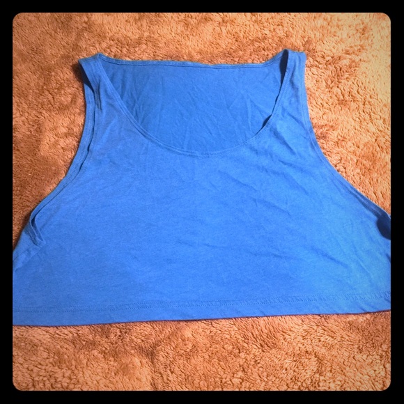 American Apparel cropped tank