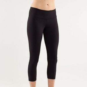 Lululemon Athletica WUNDER UNDER CROP Leggings