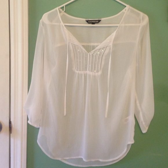 Express peasant top
