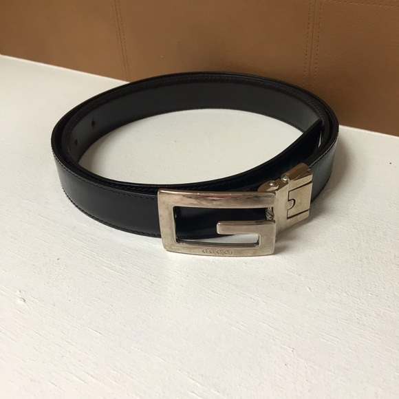 Gucci reversible belt- Black and Brown