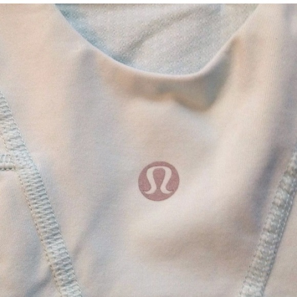 Lululemon drawstring waist double blue tank top - Picture 4 of 4