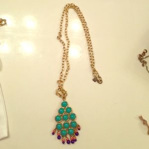 Banana Republic turquoise pendant