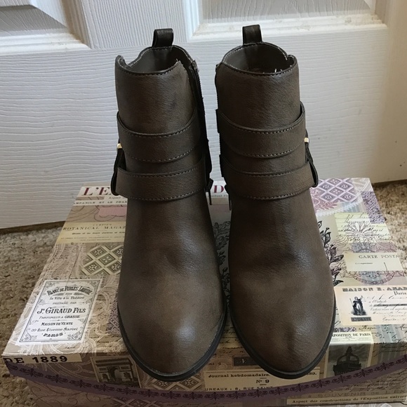 Taupe Ankle Boots
