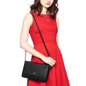 NWOT Black Kate Spade Charlotte Street Crossbody