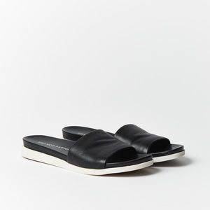 Franco Sarto, Lumia Leather Slides, worn once