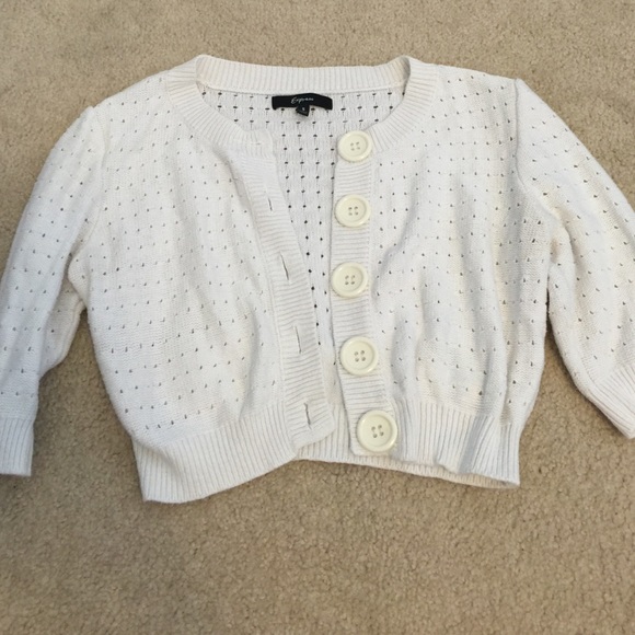 Express crop sweater