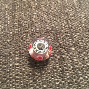 Authentic Pandora Murano Glass Flower Charm