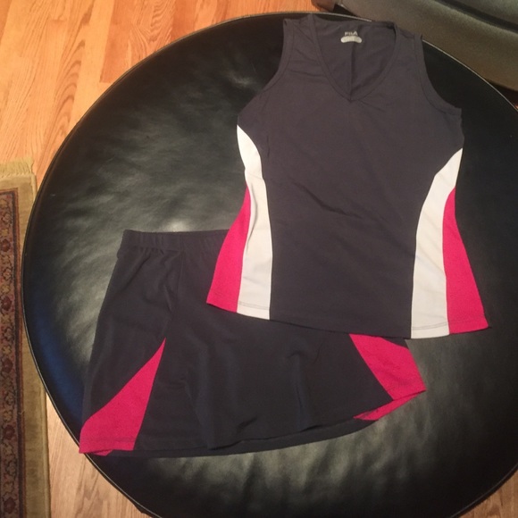 Tennis Outfit set THIS IS FILA BRAND NOT NIKE