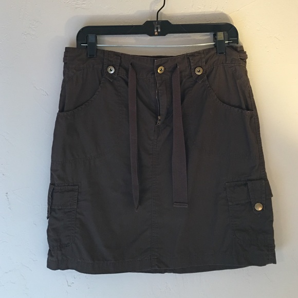Old Navy brown mini skirt